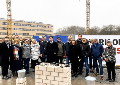 CAU Kiel ZNB2 und ZNB3 | Grundsteinlegung